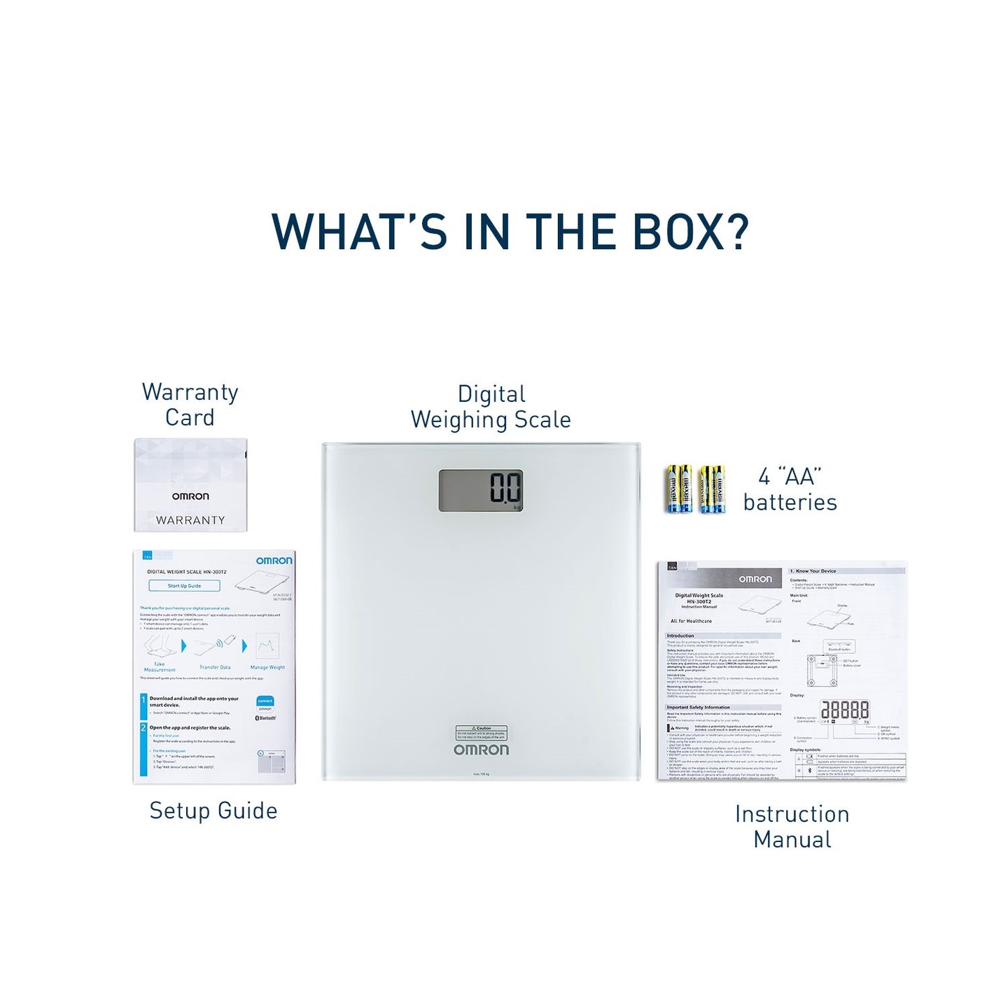 Digital Weighing Scale with Bluetooth HN-300T2